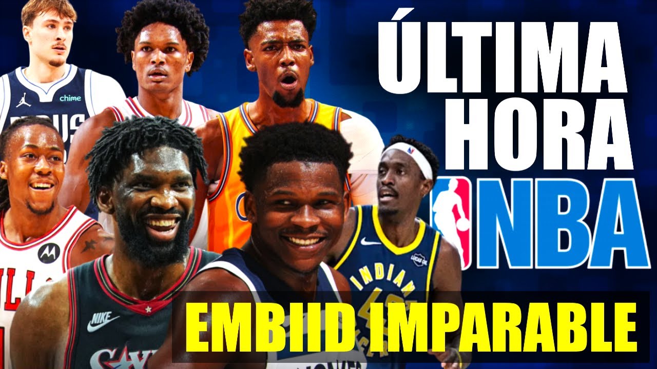 Embiid 🚨🔥 Ant y Wolves 💥 Hornets IMPARABLES ?? 👀 Miami PAPEL&Oacute;N 💣 Rockets ✅ Flagg 🤯 ULTIMA HORA NBA