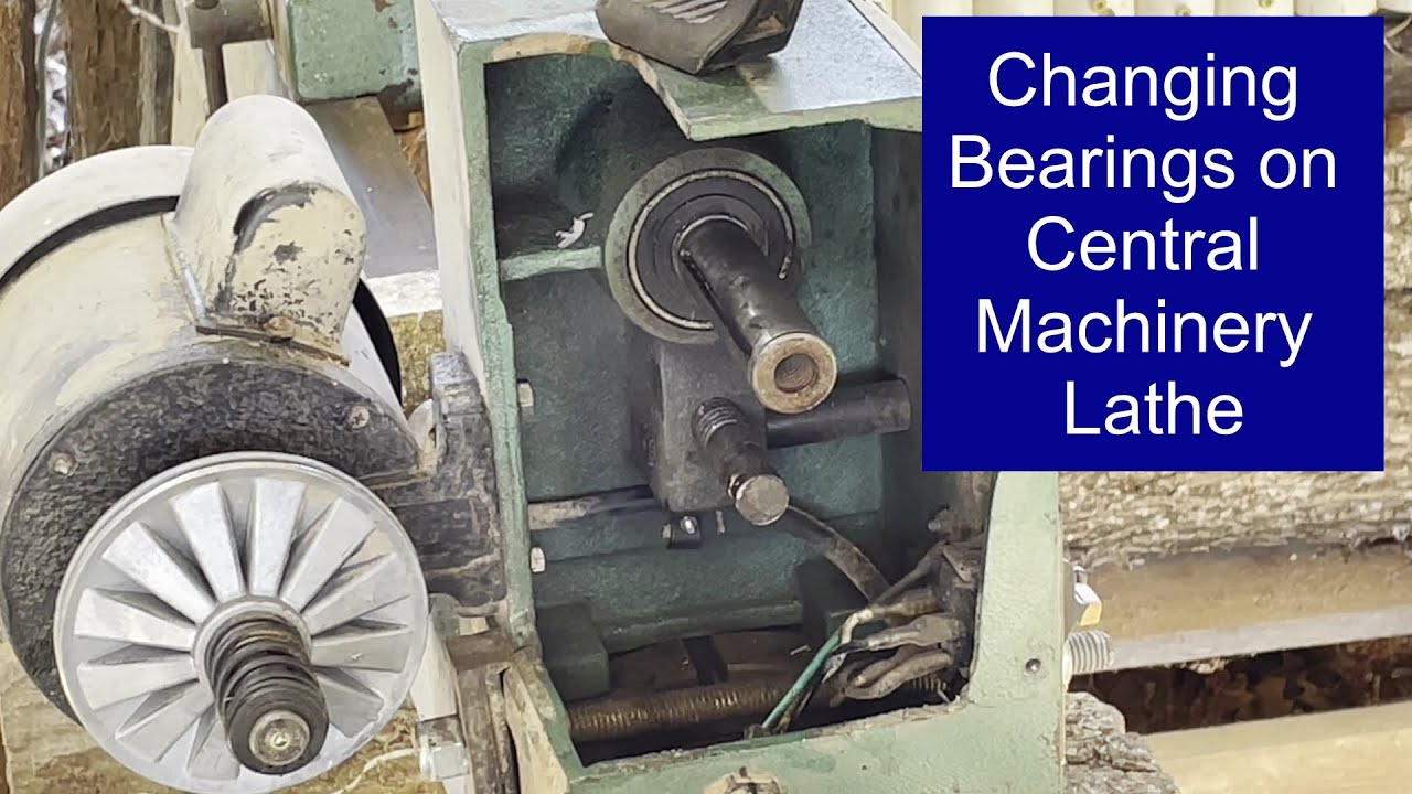 Changing Wood Lathe Bearings