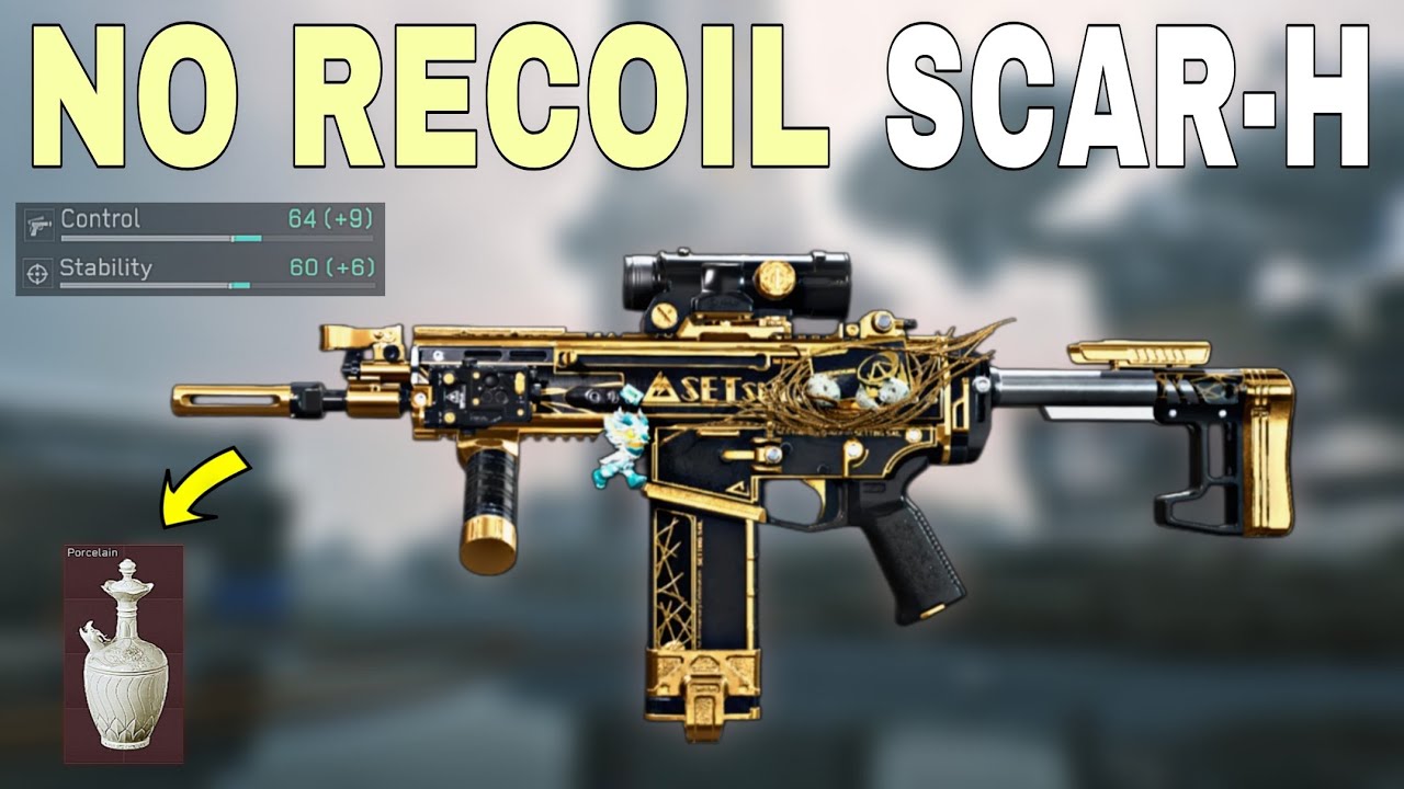 Solo Zero Dam With Zero Recoil SCAR-H in Delta Force Mobile Operations 