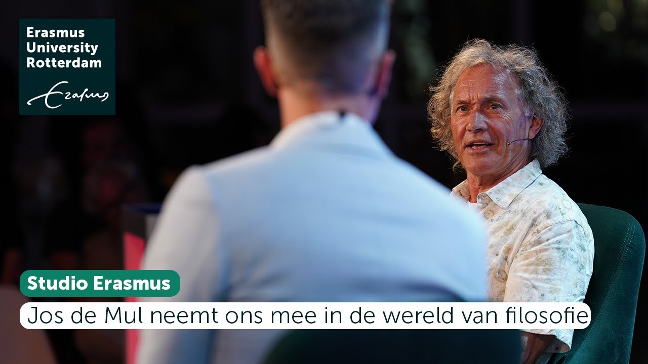 Filosoof Jos de Mul neemt ons mee in de wereld van de filosofie - Studio Erasmus