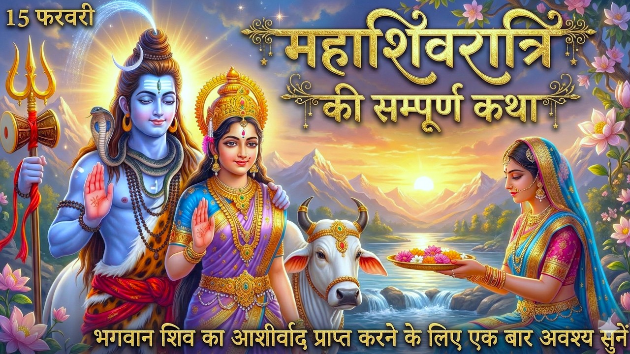 महाशिवरात्रि कथा 2026 | शिव विवाह की कथा | Shivratri Katha | Shiv Vivah Katha | Ds Pal | Shiv Katha