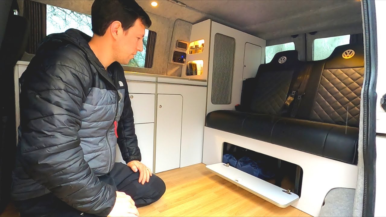 How to use a Rock n Roll bed in VW campervan