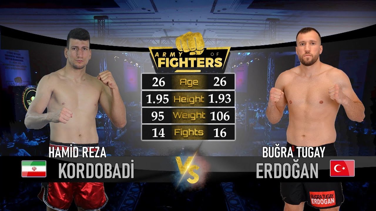 ARMY OF FIGHTERS 3 | Buğra Tugay ERDOĞAN vs Hamid Reza KORDOBADİ