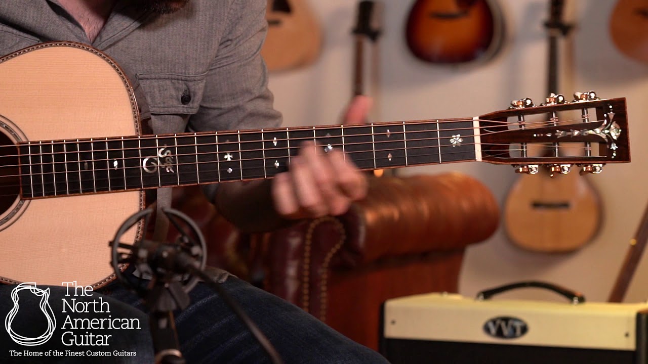 Santa Cruz H 13 Custom Acoustic Guitar Played By Carl Miner