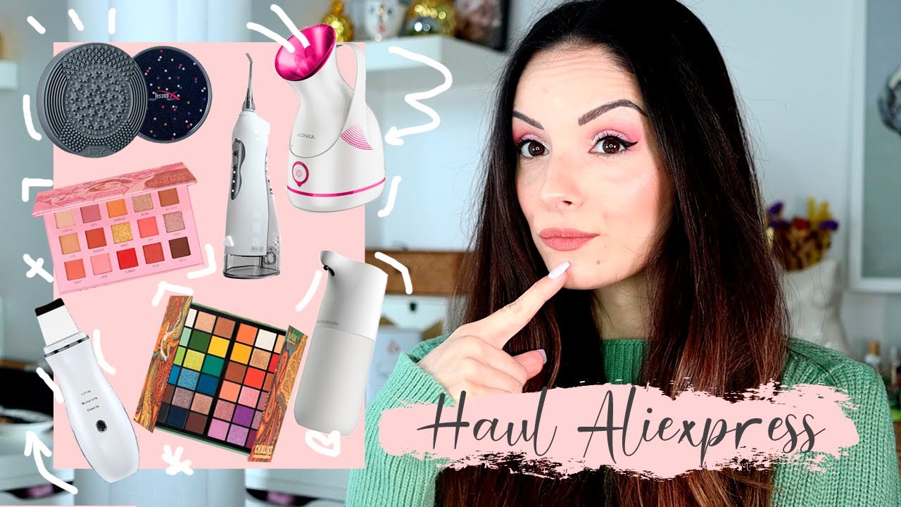 🔥 SÚPER HAUL de ALIEXPRESS!! Limpiador sónico, paletas, cosas random!