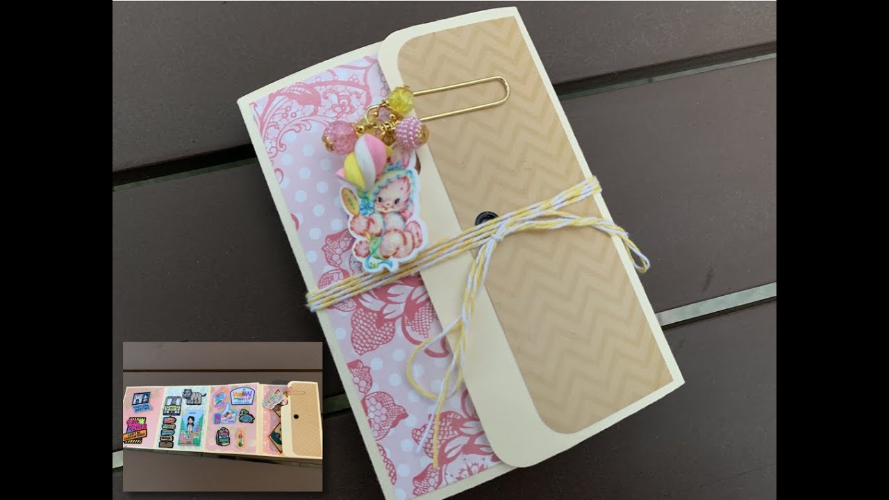 Create with Me:  Using File Folders to Make Flip Albums or Badge Books