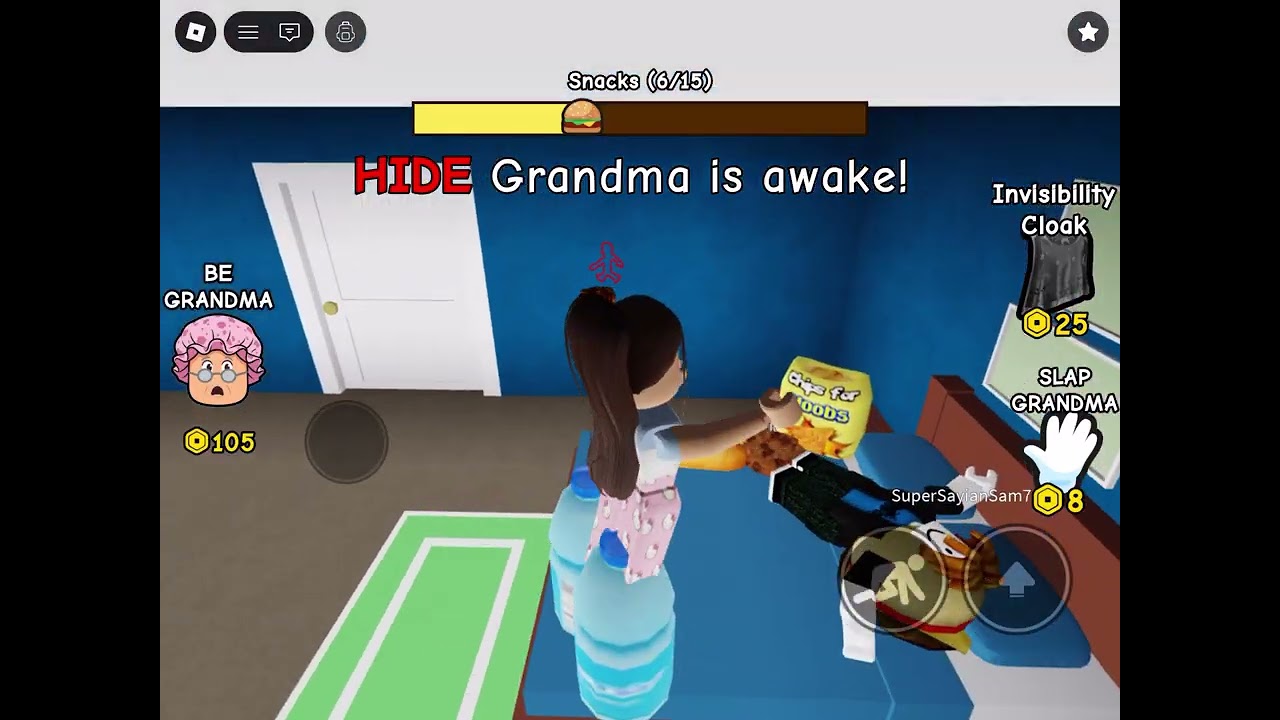 Don’t wake up grandma Roblox 