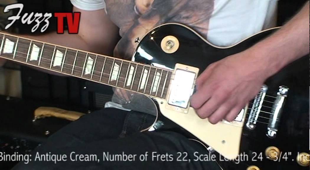 Fuzz Guitars: Gibson Les Paul Standard 2008 (Ebony Left Handed)