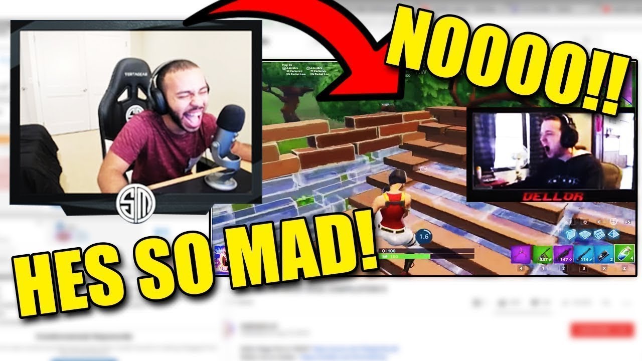 TSM HAMLINZ REACTS TO DELLOR RAGE COMPILATION!  Funniest Clip EVER