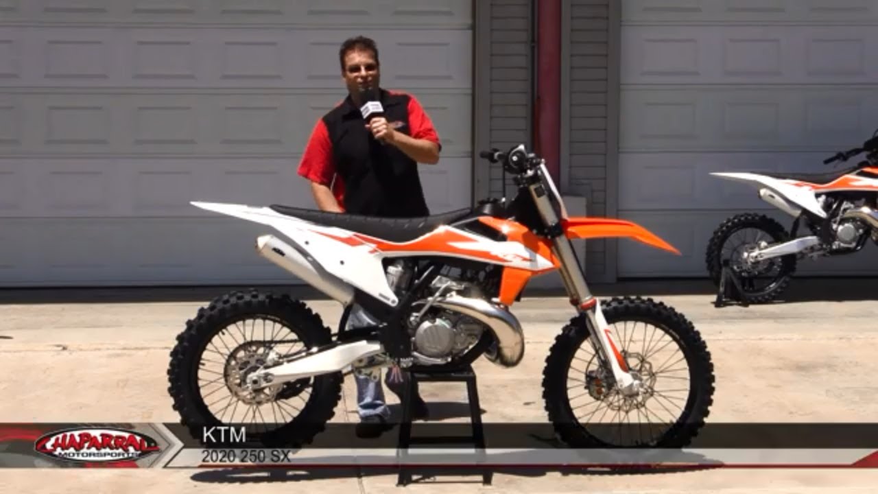 First Look 2020 KTM 250 SX at ChapMoto.com