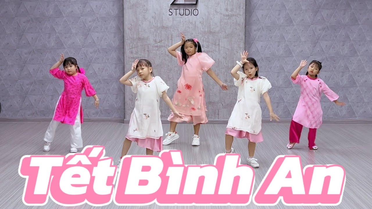 TẾT BINH AN REMIX - HANA CẨM TIÊN | KIQI CREW | DANCE KID