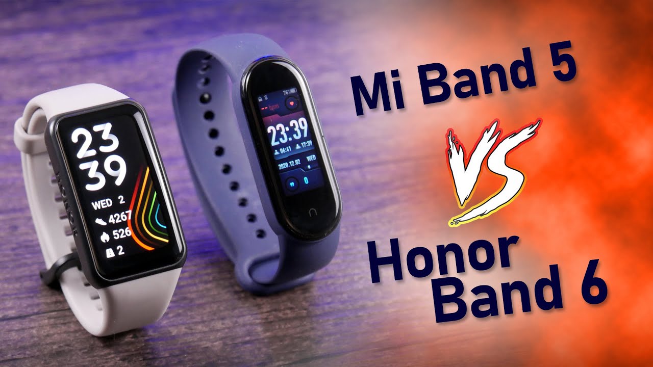 Honor Band 6 или Mi Band 5 Что лучше выбрать? Обзор сравнение