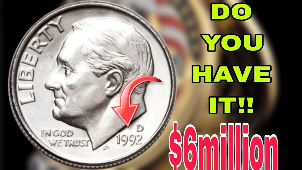 The 1992 d Roosevelt Dime, Rare and Valuable Dimes worth money