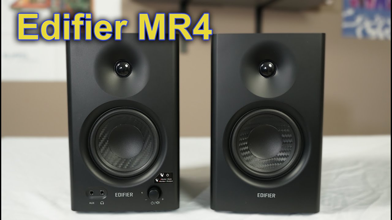 Обзор студийных мониторов Edifier MR4 Powered