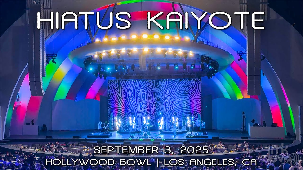 Hiatus Kaiyote: 2025-09-03 - Hollywood Bowl; Los Angeles, CA (Partial Set) [4K]