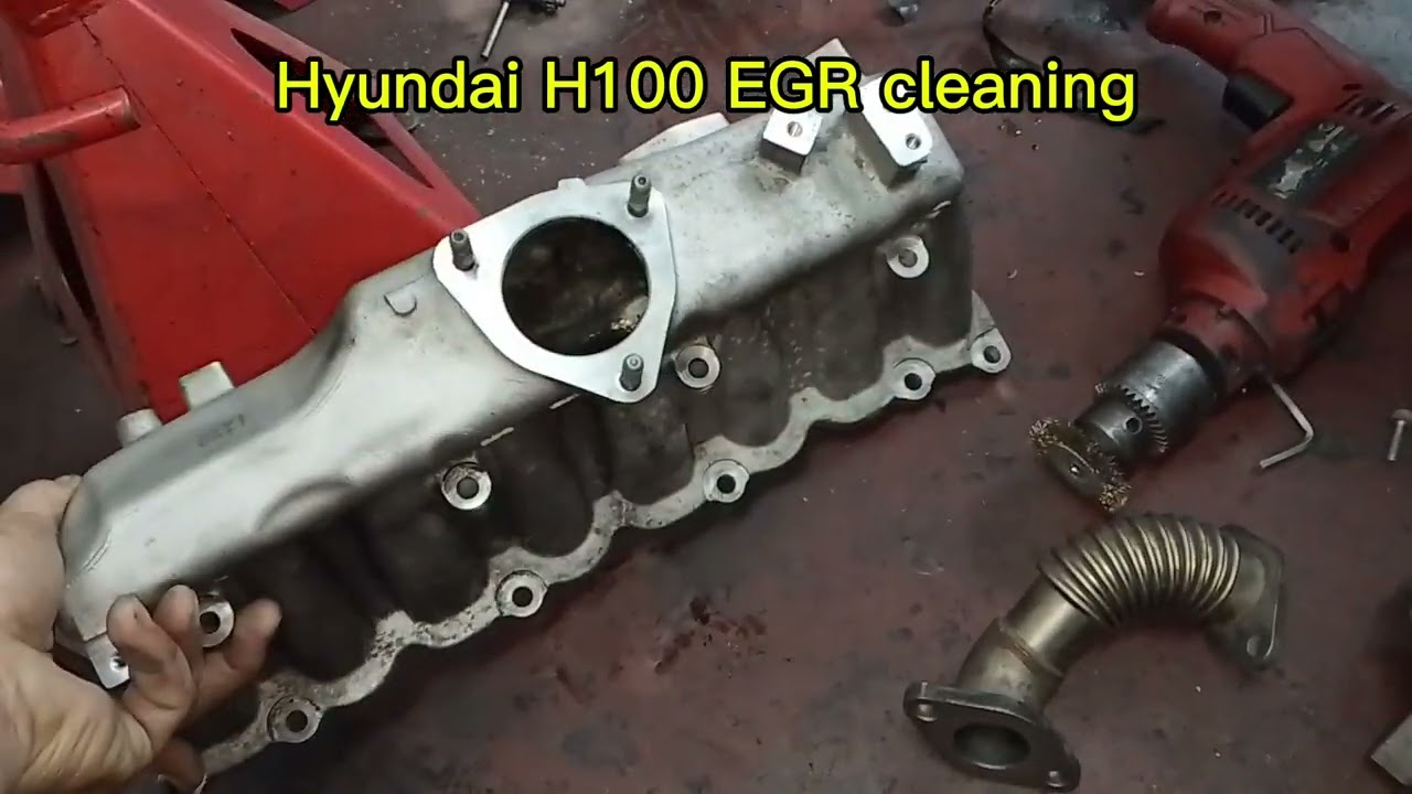 Hyundai H100 EGR cleaning mausok