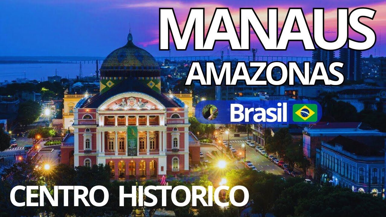QUE VISITAR EN MANAUS BRASIL ,CENTRO HISTORICO, CIUDAD EN MEDIO  LA SELVA , TEATRO AMAZONAS , PART 1