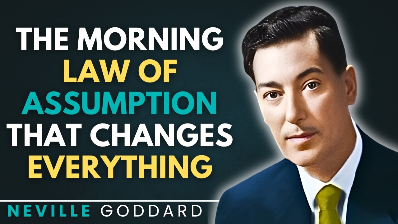 The Morning Law of Assumption That Changes Everything   #nevillegoddard #morningmotivation