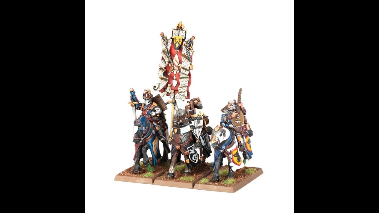 #12 The Old World: Kitbashing Questing Knights, Part 2 (Paragon, Standard Bearer, Musician)
