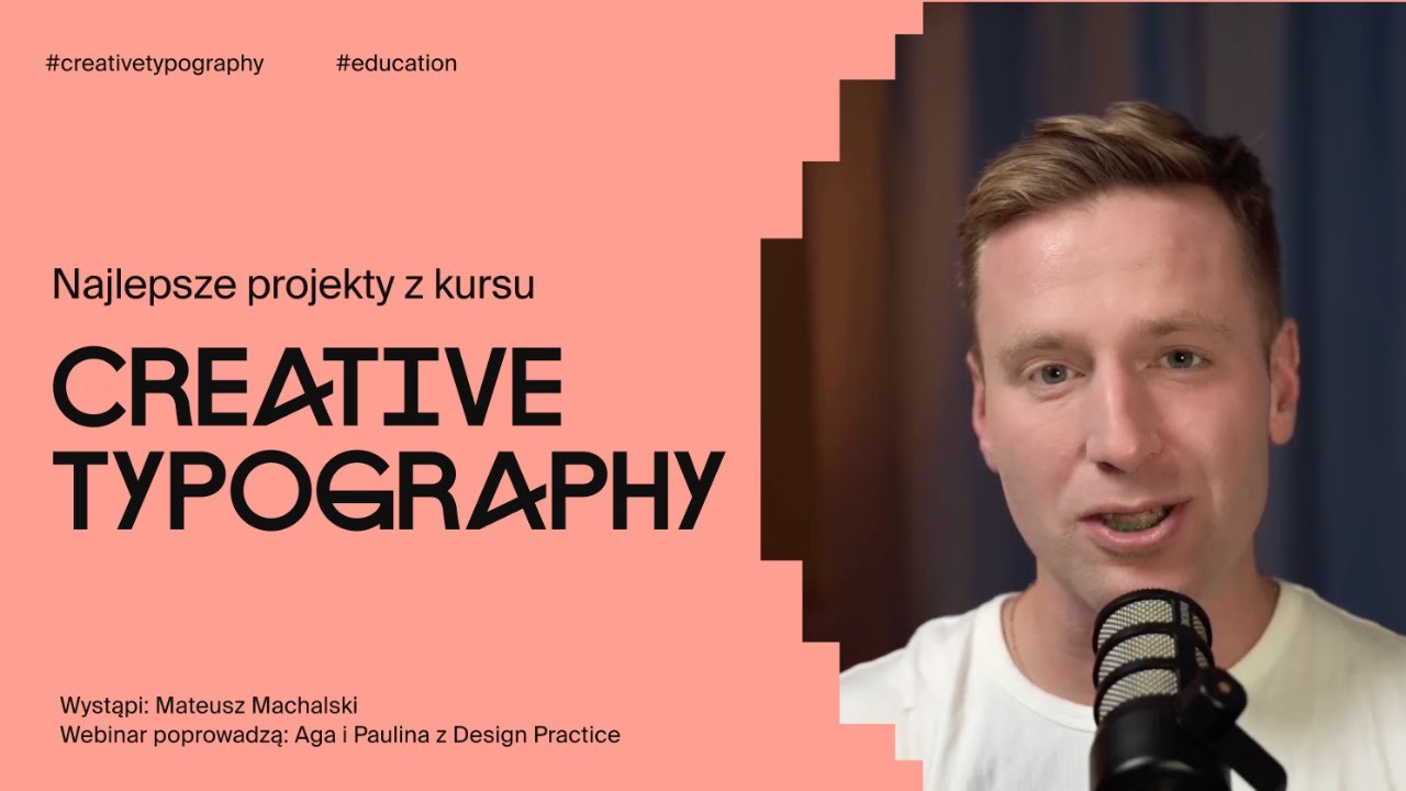 🎱 Najlepsze projekty z kursu Creative Typography | Webinar podsumowujący | Edycja #2