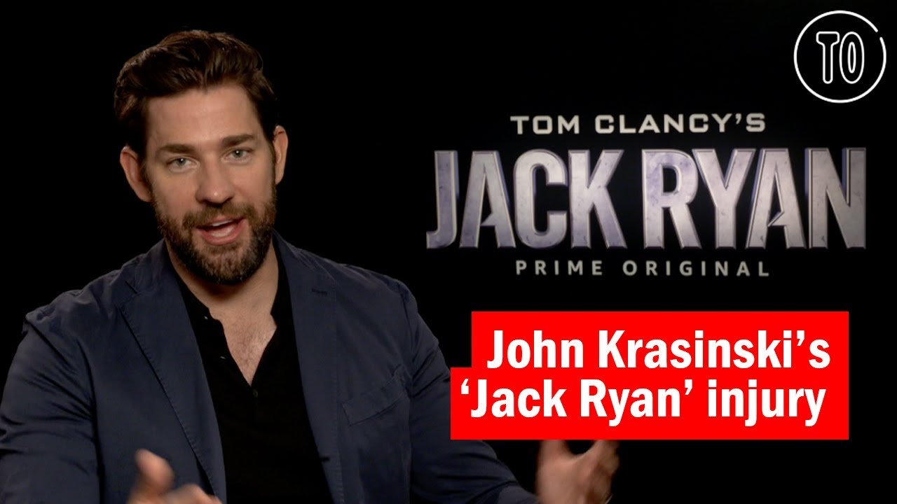 John Krasinski on shattering his knee while filming ‘Jack Ryan’