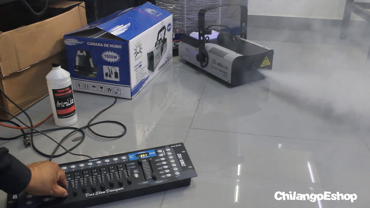 MAQUINA DE HUMO 1500 H1500D CHILANGOESHOP
