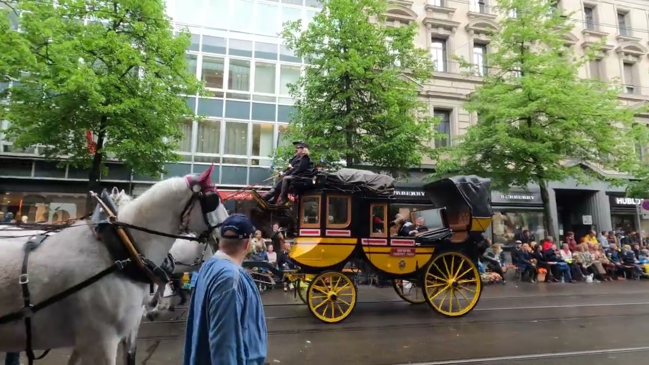 Zurich, Switzerland | Sechseläuten Parade 2022 | 5K / 4K UHD
