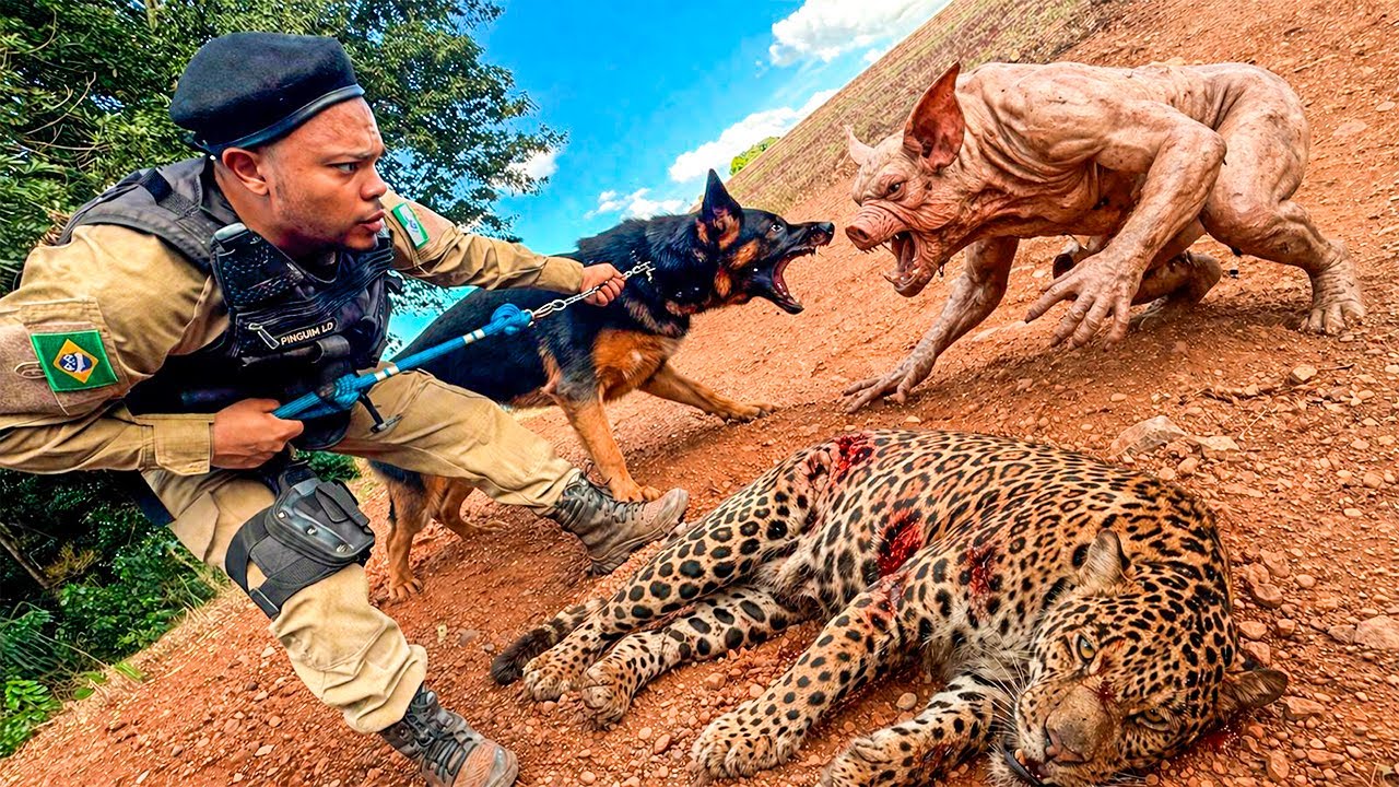 🚨URGENTE - ON&Ccedil;A FOI MORTA PELA CRIATURA CABE&Ccedil;A DE PORCO