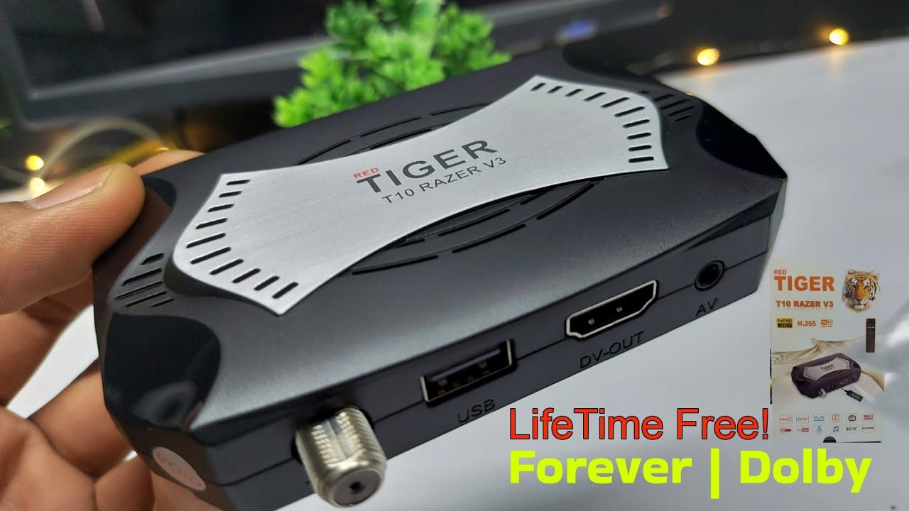 TIGER T10 RAZER V3 Full HD Satellite Receiver Unboxing and Full Review 2023 | JK Dish Info