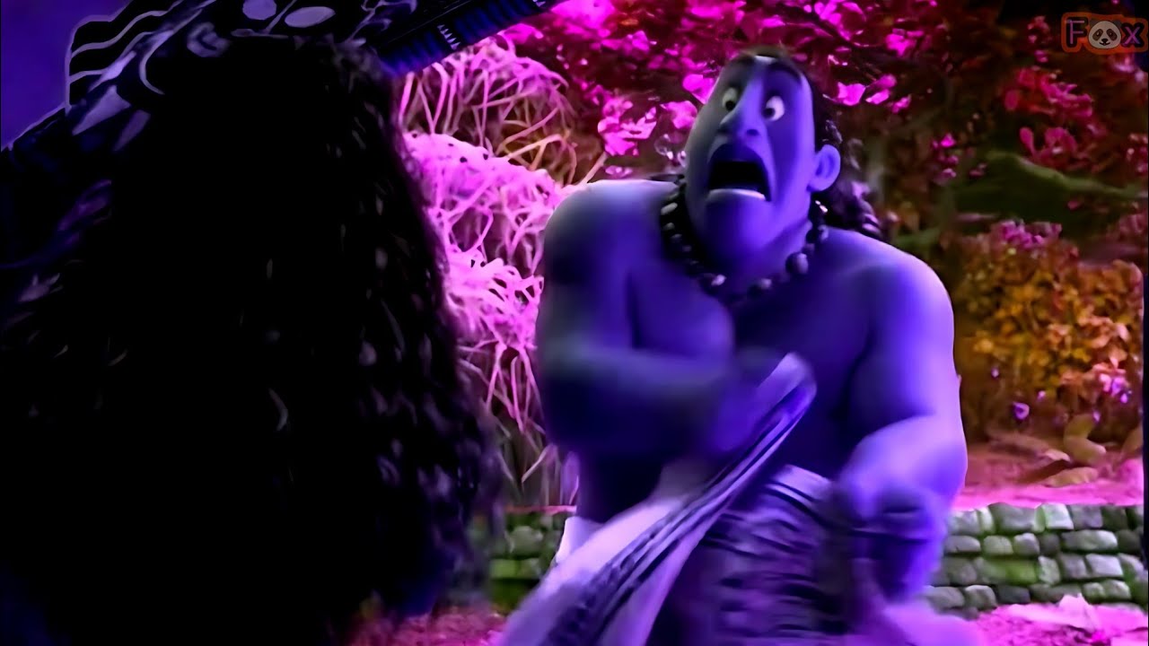 Moana |Moana think it's MAUI! Moni Funny reaction!Effects Sponsored by Gamavision Csupo effects