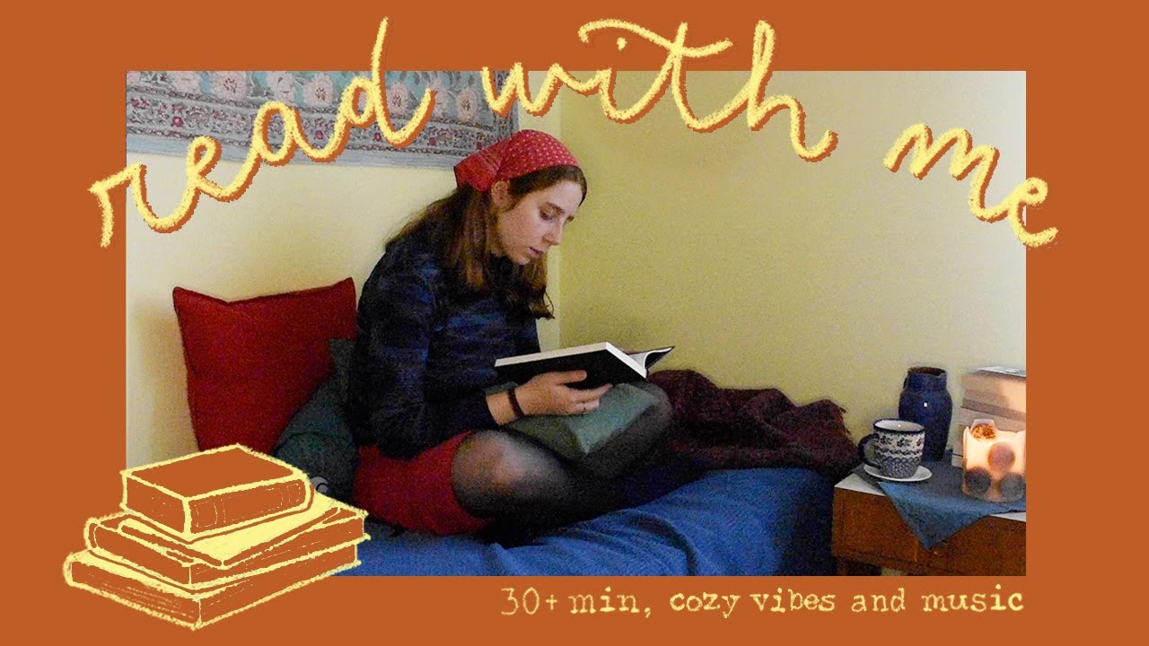 Read with me - 30+ min, cozy vibes and music 🍂