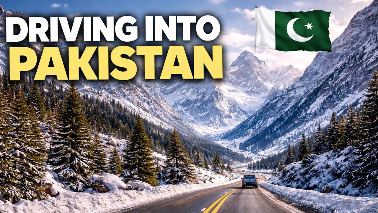 Driving Into Snowy Mountains of Pakistan 🇵🇰❄️ | Epic Winter Road Trip