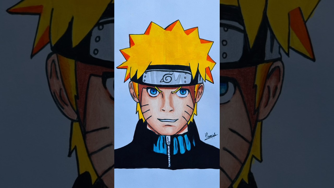Naruto 🔥drawing #art #naruto #shortsfeed #trending #viralvideo #