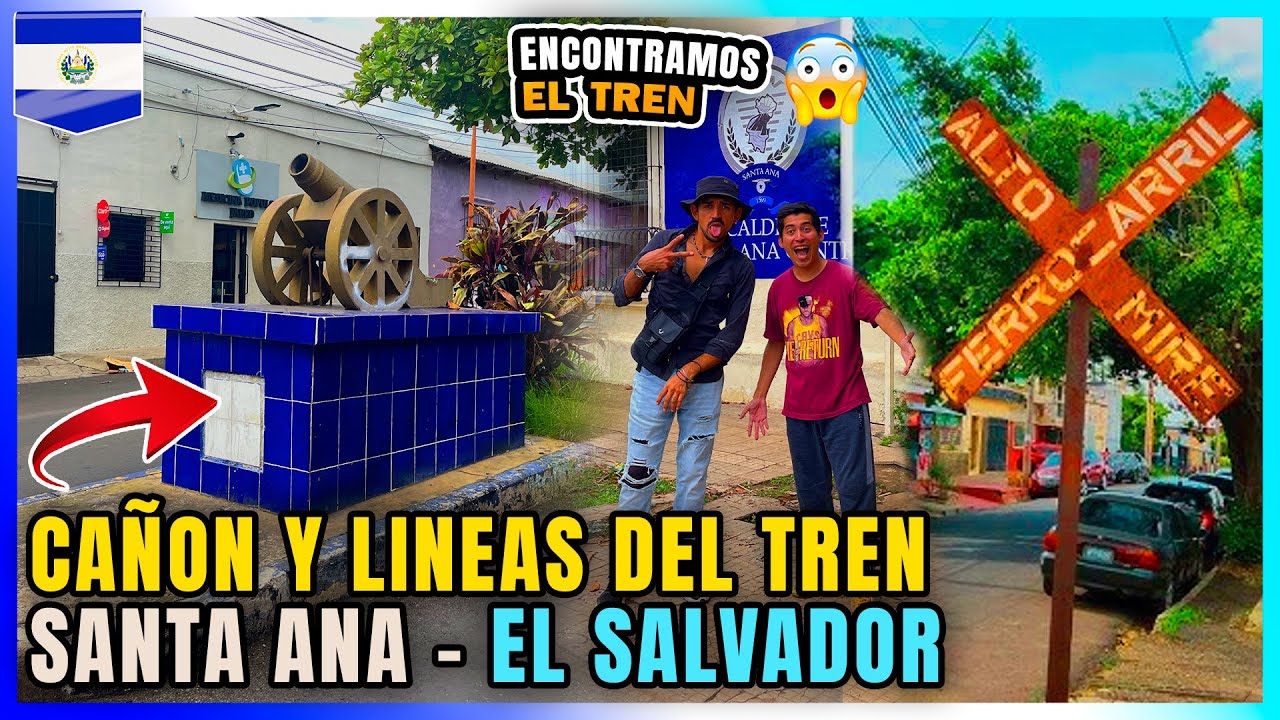 🇸🇻 Caminando Santa Ana El Salvador | Barrio Santa Cruz | Siguiendo las Lineas del TREN
