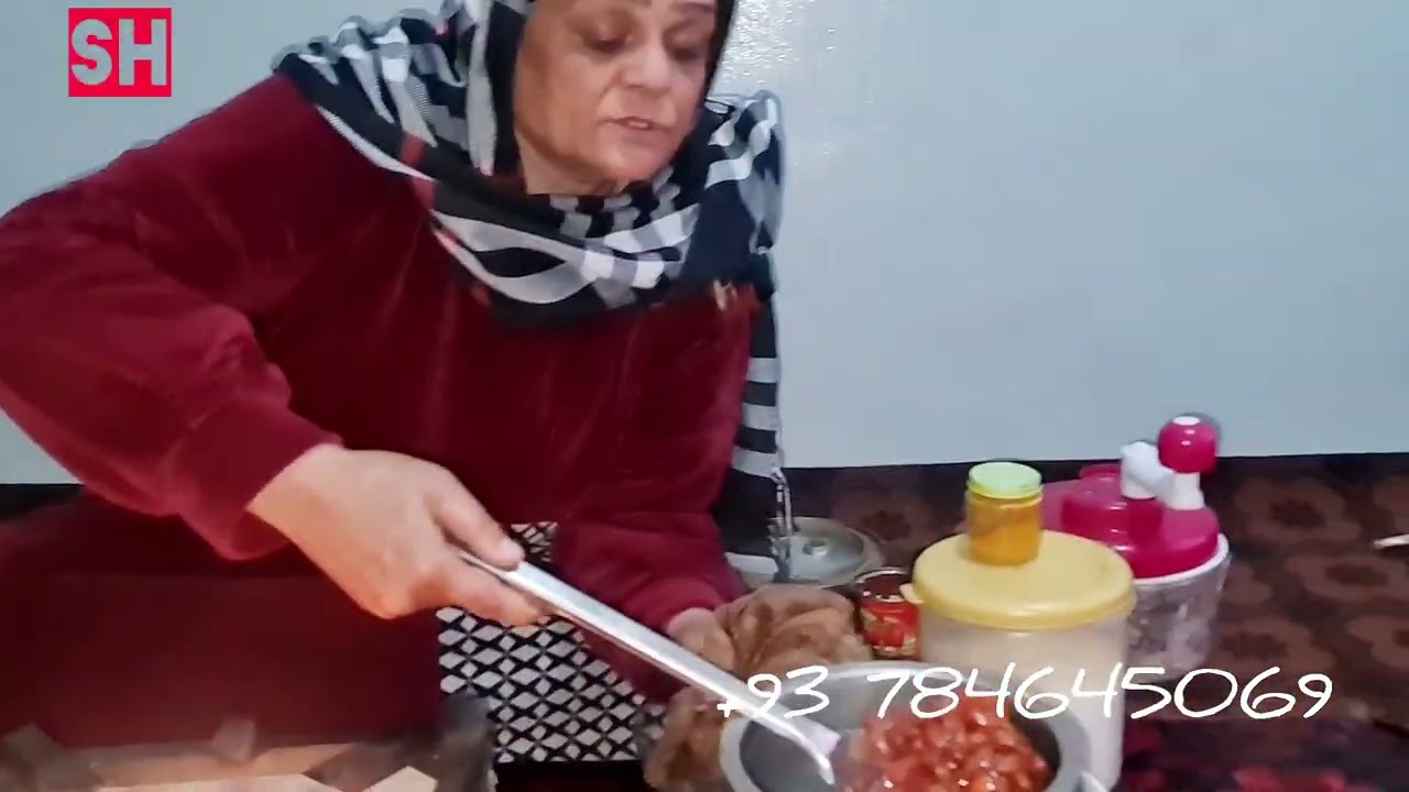 آشپزی خانم شاپیری یک غذای متفاوت 