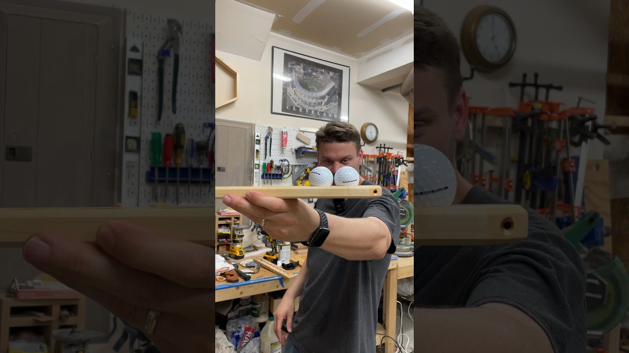 Show Off Your Golf Ball Collection Like Never Before with This Amazing Shelf