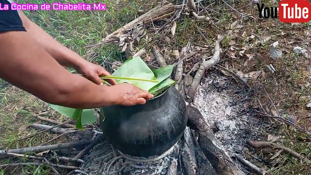 Cocinando unos deliciosos elotes en el campo