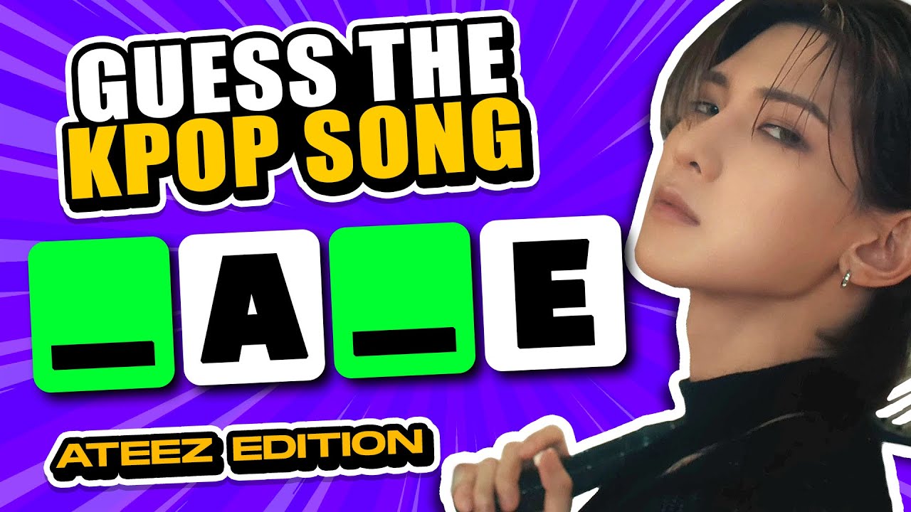 GUESS ATEEZ SONG BY INCOMPLETE NAME #4 | KPOP QUIZ