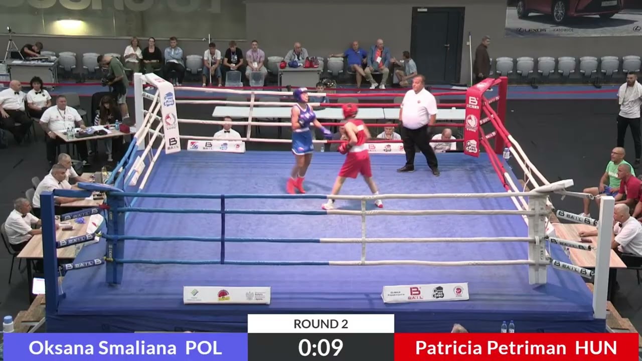 Oksana Smaliana (POL) 🇵🇱 vs Patricia Petriman (HUN) 🇭🇺 | XX Silesian Women’s Boxing Championships