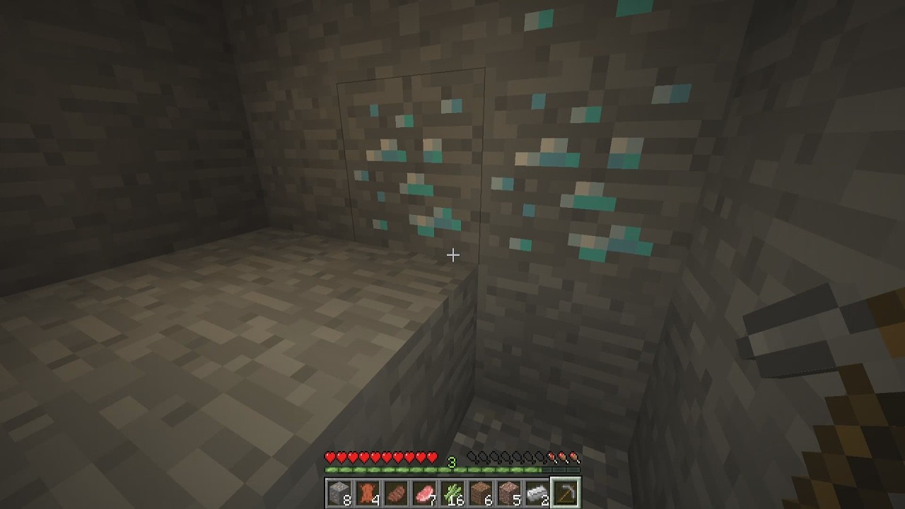 Jugando survival en 1.8 :)