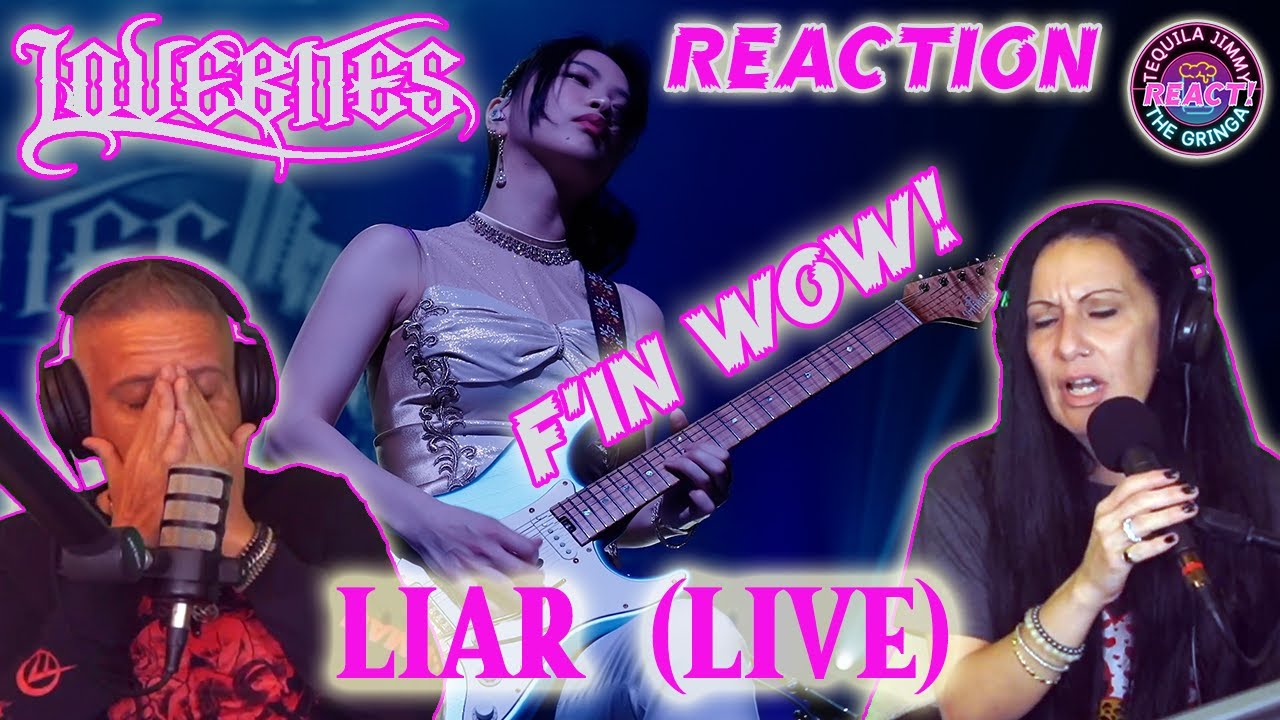 TELL ME LIES! - LOVEBITES - LIAR (LIVE) - REACTION