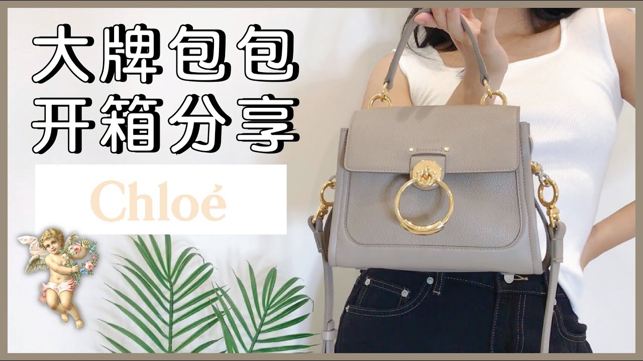 【入门级大牌包包】2千刀不到捡漏Chloe包包开箱！好看又实用！通勤逛街聚会都可以！CHLOÉ TESS DAY BAG unboxing & review_by Bambi 2021