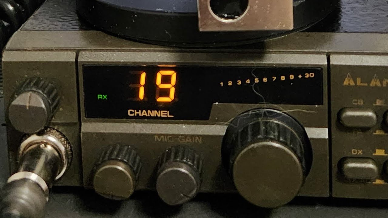 Cb radio Alan 18 z mikrofonem Nor-tec z marketu 