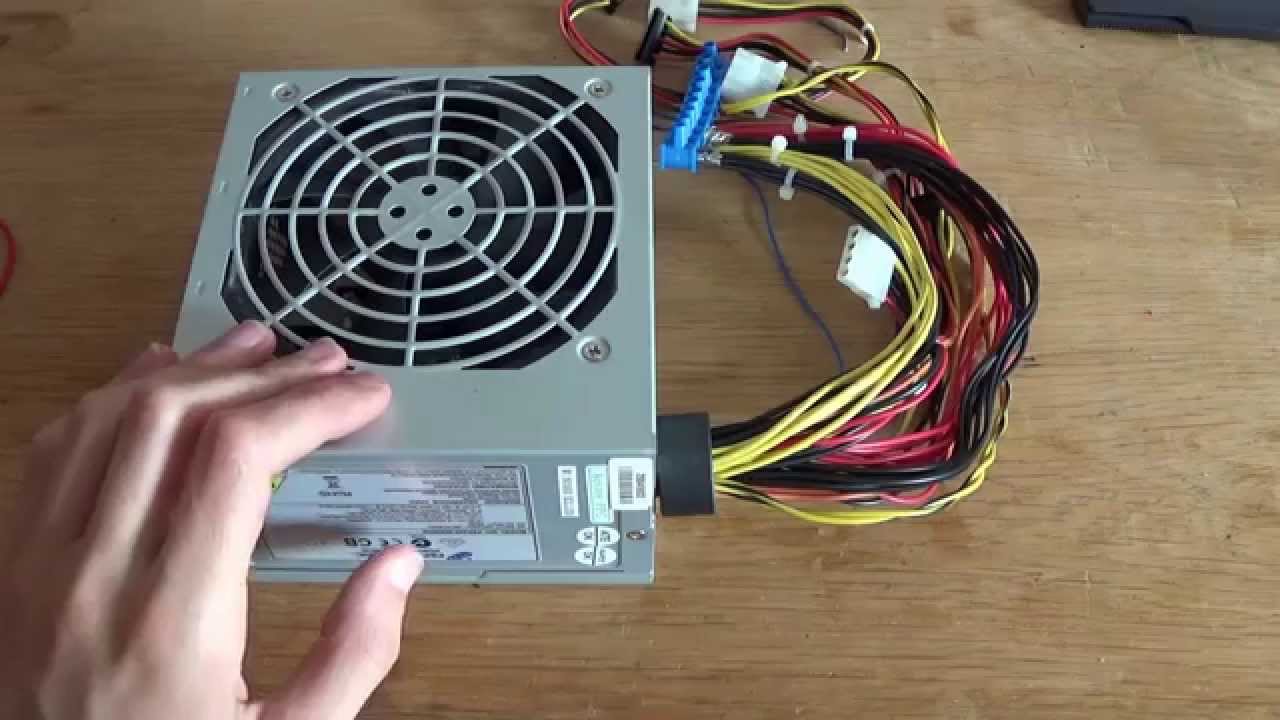 PC-Netzteil Reparatur mit großer Überraschung