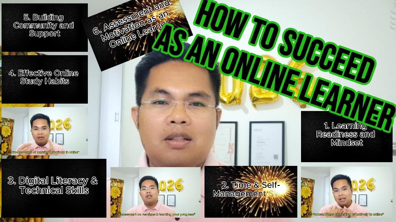 How to Succeed as an Online Learner #onlinelearning #onlinestudy #amaoed #distancelearning