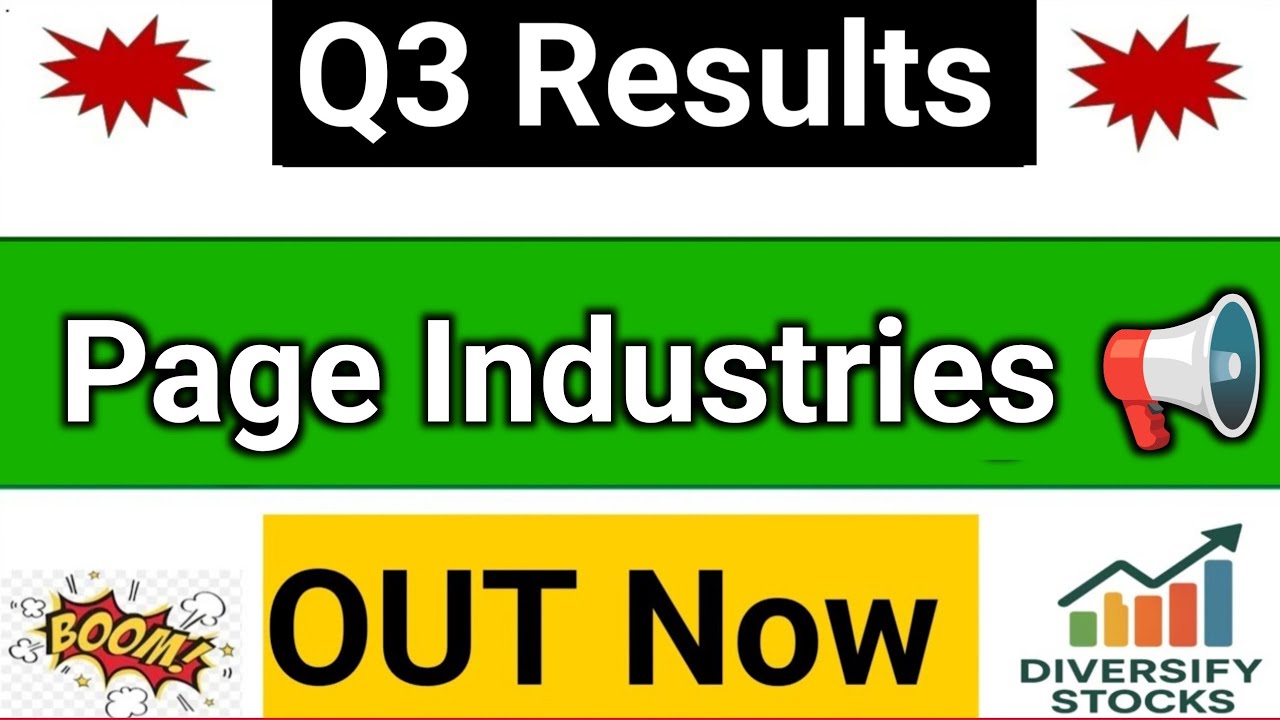 Page Industries Q3 Results 2026 | Page Industries share latest news | Page Industries Results Today