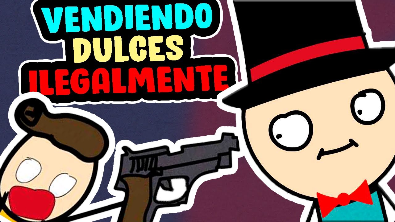 Como NO vender dulces en  la escuela Historia Animada