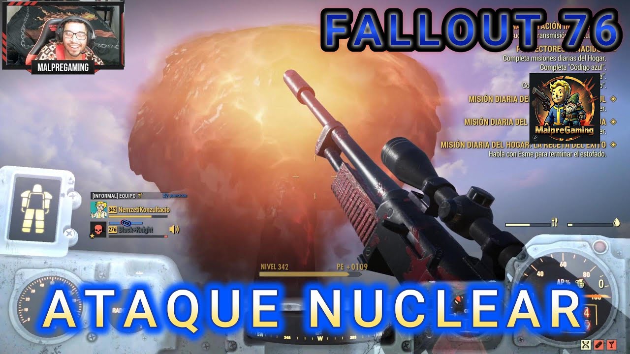 FALLOUT 76, EL ATAQUE NUCLEAR!! EVENTOS MUY EPICOS, ESTE JUEGO ME TIENE ENAMORADO!!