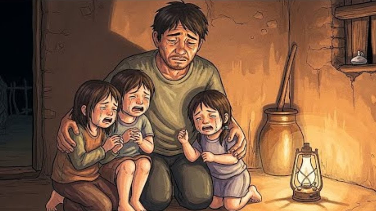 La historia del obrero humilde que veía a sus hijos sufrir de hambre… hasta que el cielo respondió