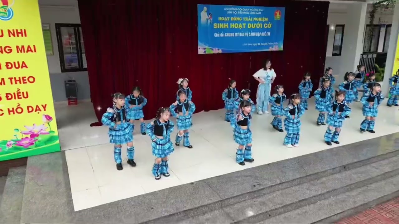 Lớp 1A8 Tiểu học Lĩnh Nam - Mashup nhảy hiện đại